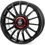 OZ Superturismo Evoluzione Gloss Black + Red Lettering