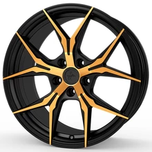 Keskin KT19N matt black front copper