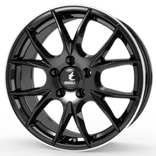itWheels KIRA gloss black polished lip