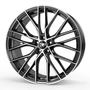 R3 Wheels R3H06 schwarz glänzend poliert