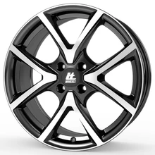 itWheels MIRA 4-Loch gloss black polished