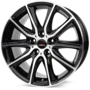 RStyle Wheels SR13 black front polished